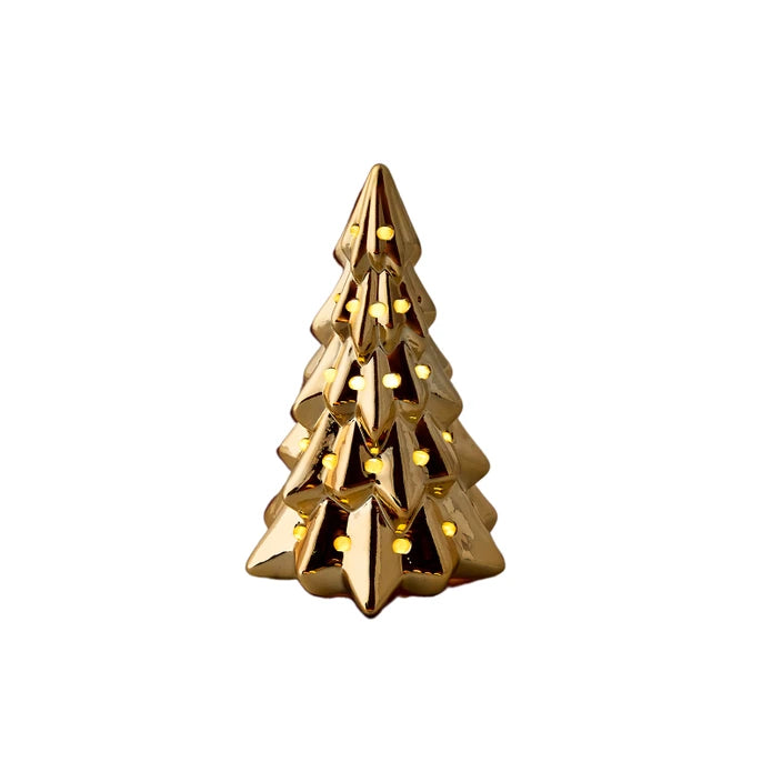 Karaca Home Tree Led Illuminated Object Gold 9X17Cm 300.21.02.0342 -  Home Decor Figurines | شجرة المنزل كاراجا كائن مضاء ذهبي 9*17 سم - ebarza Furniture UAE | Shop Modern Furniture in Abu Dhabi & Dubai - مفروشات ايبازرا في الامارات | تسوق اثاث عصري وديكورات مميزة في دبي وابوظبي