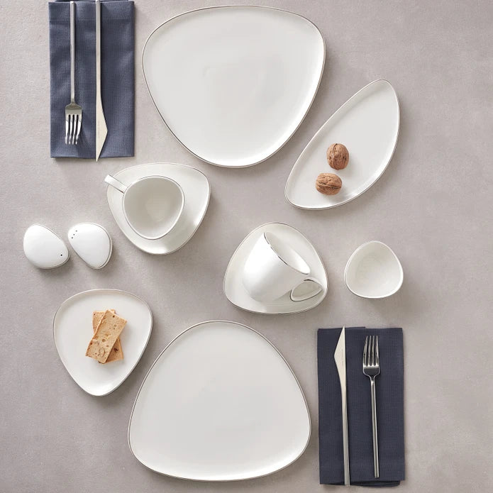 Karaca Streamline Tribe Platin 28 Pieces 6 Person Breakfast/Service Set 153.03.08.2354 -  Dinnerware Sets | كاراجا تبسيط قبيلة بلاتين 28 قطعة 6 أشخاص الإفطار / مجموعة تقديم - ebarza Furniture UAE | Shop Modern Furniture in Abu Dhabi & Dubai - مفروشات ايبازرا في الامارات | تسوق اثاث عصري وديكورات مميزة في دبي وابوظبي