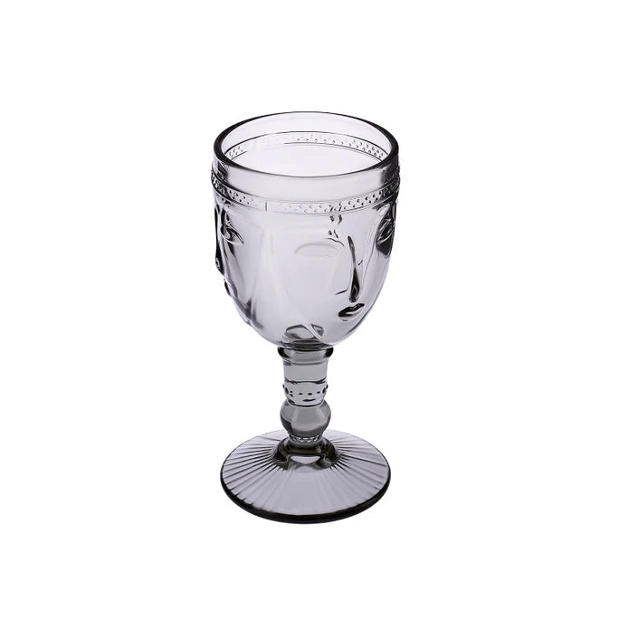 Karaca Visage Goblet Khaki 260 ml 153.03.08.2417 -  Drinkware | كأس كاراجا فيساج كاكي 260 مل - ebarza Furniture UAE | Shop Modern Furniture in Abu Dhabi & Dubai - مفروشات ايبازرا في الامارات | تسوق اثاث عصري وديكورات مميزة في دبي وابوظبي