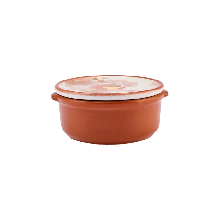 Karaca Orange Covered Breakfast Bowl 153.03.06.9944 -  Bowls | وعاء الإفطار المغطى بالبرتقال كاراجا - ebarza Furniture UAE | Shop Modern Furniture in Abu Dhabi & Dubai - مفروشات ايبازرا في الامارات | تسوق اثاث عصري وديكورات مميزة في دبي وابوظبي