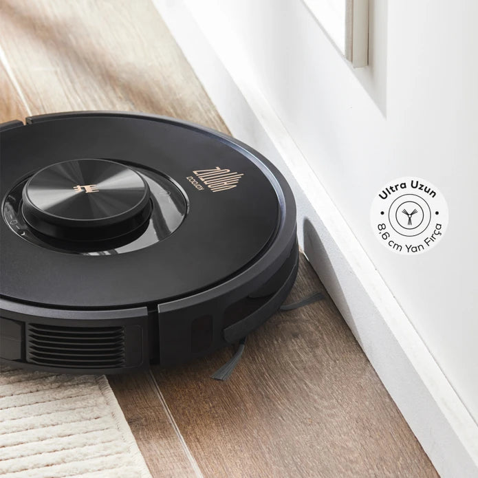 Karaca Vantuz Off-Road Rs007 2 In 1 Mop And Vacuum Robot Vacuum Cleaner 153.03.08.2891 -  Kitchen Appliances - ebarza Furniture UAE | Shop Modern Furniture in Abu Dhabi & Dubai - مفروشات ايبازرا في الامارات | تسوق اثاث عصري وديكورات مميزة في دبي وابوظبي