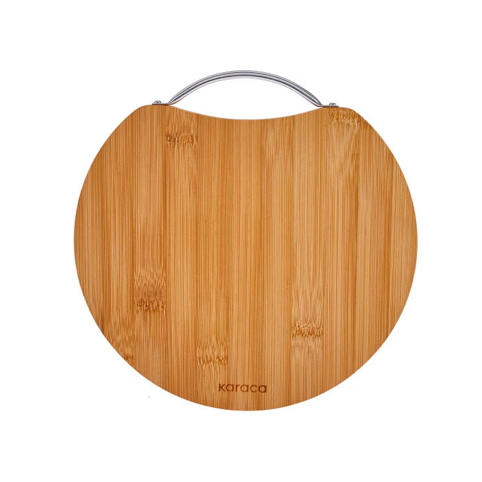 Karaca Owen Round Small Cutting Board 153.03.09.0019 -  Cutting Boards | لوح تقطيع صغير دائري من كاراجا أوين - ebarza Furniture UAE | Shop Modern Furniture in Abu Dhabi & Dubai - مفروشات ايبازرا في الامارات | تسوق اثاث عصري وديكورات مميزة في دبي وابوظبي