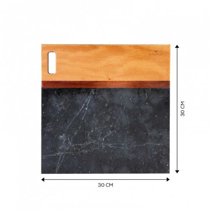 Karaca Rock Long Cutting Board 153.03.06.1697 -  Cutting Boards | لوح تقطيع طويل من روك كاراجا - ebarza Furniture UAE | Shop Modern Furniture in Abu Dhabi & Dubai - مفروشات ايبازرا في الامارات | تسوق اثاث عصري وديكورات مميزة في دبي وابوظبي