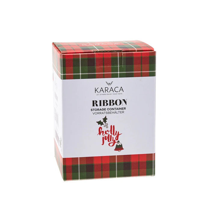 Karaca Ribbon Storage Container 680 Ml 153.03.06.4936 -  Spice Sets | علبة تخزين شريط كاراجا 680 مل - ebarza Furniture UAE | Shop Modern Furniture in Abu Dhabi & Dubai - مفروشات ايبازرا في الامارات | تسوق اثاث عصري وديكورات مميزة في دبي وابوظبي