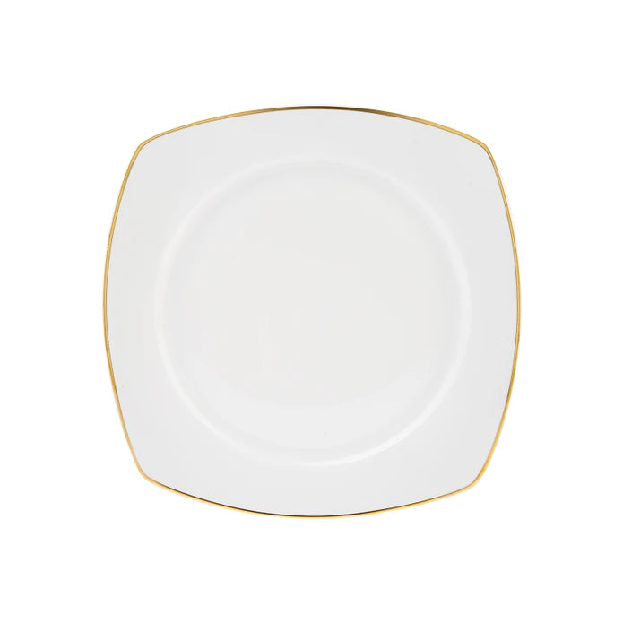 Karaca Adelia 24 Pieces 6 Person Porcelain Gold Half Square Dinnerware 153.03.06.5066 -  Dinnerware Sets | كاراجا اديليا 24 قطعة 6 اشخاص بورسلين ذهبي نصف مربع - ebarza Furniture UAE | Shop Modern Furniture in Abu Dhabi & Dubai - مفروشات ايبازرا في الامارات | تسوق اثاث عصري وديكورات مميزة في دبي وابوظبي