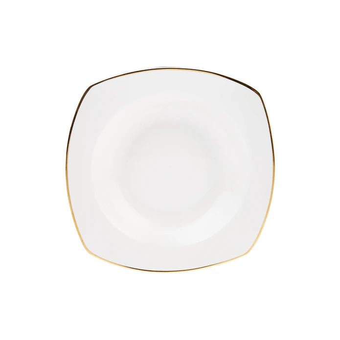 Karaca Adelia 24 Pieces 6 Person Porcelain Gold Half Square Dinnerware 153.03.06.5066 -  Dinnerware Sets | كاراجا اديليا 24 قطعة 6 اشخاص بورسلين ذهبي نصف مربع - ebarza Furniture UAE | Shop Modern Furniture in Abu Dhabi & Dubai - مفروشات ايبازرا في الامارات | تسوق اثاث عصري وديكورات مميزة في دبي وابوظبي