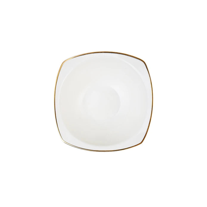 Karaca Adelia 24 Pieces 6 Person Porcelain Gold Half Square Dinnerware 153.03.06.5066 -  Dinnerware Sets | كاراجا اديليا 24 قطعة 6 اشخاص بورسلين ذهبي نصف مربع - ebarza Furniture UAE | Shop Modern Furniture in Abu Dhabi & Dubai - مفروشات ايبازرا في الامارات | تسوق اثاث عصري وديكورات مميزة في دبي وابوظبي