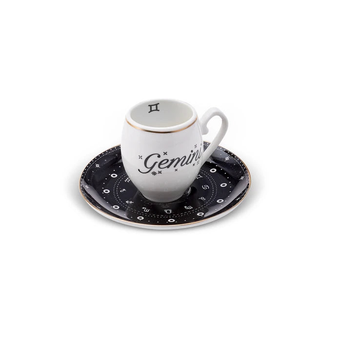 Karaca Gemini Coffee Cup 90 ml 153.03.06.6902 -  Coffee Sets | كوب قهوة كاراجا الجوزاء 90 مل - ebarza Furniture UAE | Shop Modern Furniture in Abu Dhabi & Dubai - مفروشات ايبازرا في الامارات | تسوق اثاث عصري وديكورات مميزة في دبي وابوظبي