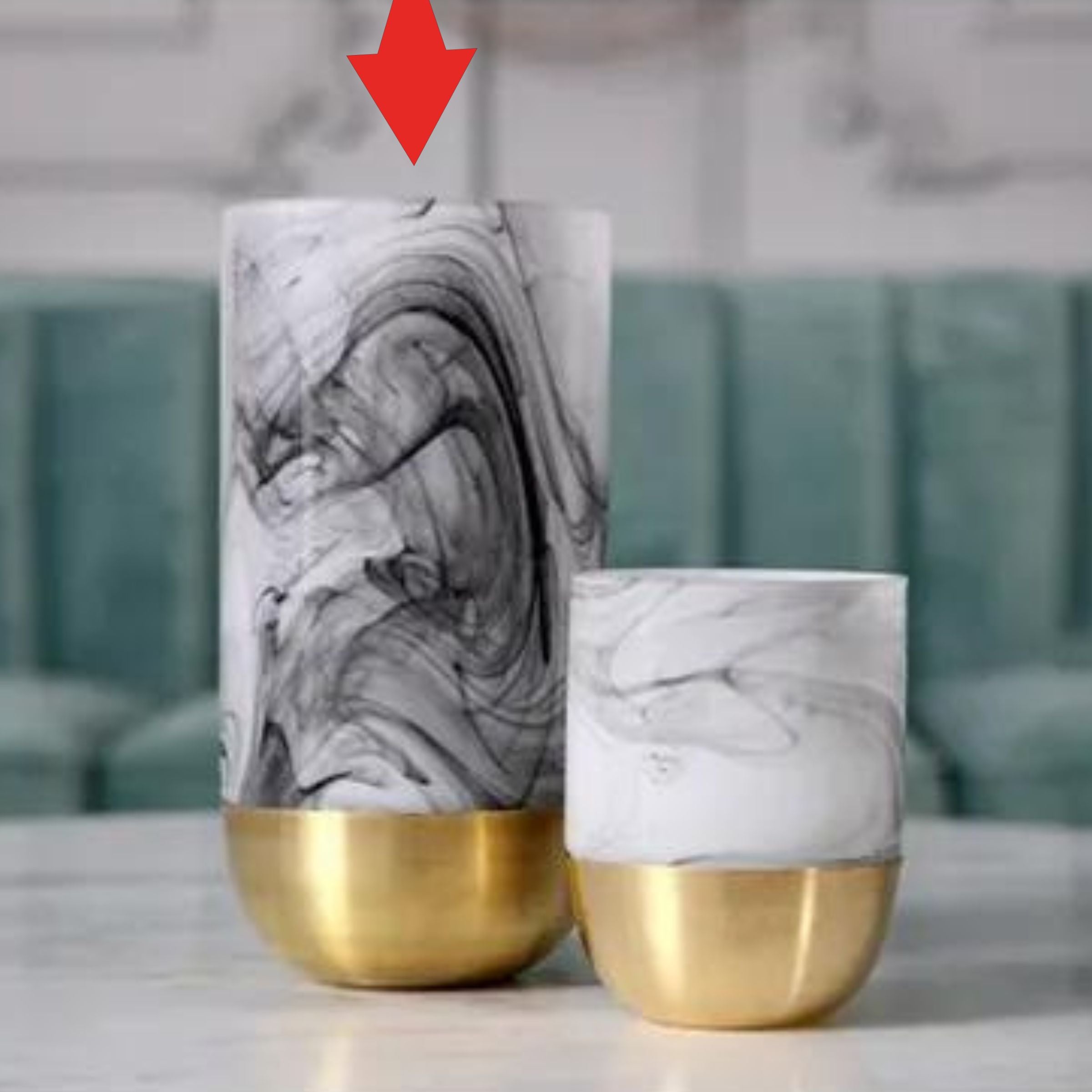 Handmade Decorative Vase Fl-Zs297A -  Vases - ebarza Furniture UAE | Shop Modern Furniture in Abu Dhabi & Dubai - مفروشات ايبازرا في الامارات | تسوق اثاث عصري وديكورات مميزة في دبي وابوظبي