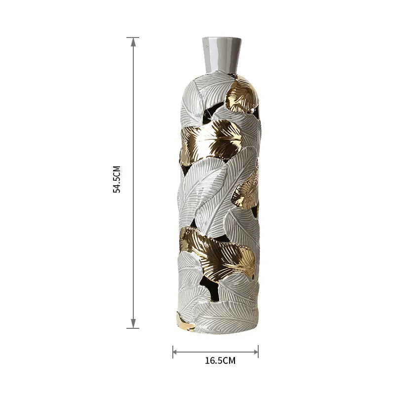 Handmade Decorative Vase Fa-D2007A -  Vases - ebarza Furniture UAE | Shop Modern Furniture in Abu Dhabi & Dubai - مفروشات ايبازرا في الامارات | تسوق اثاث عصري وديكورات مميزة في دبي وابوظبي