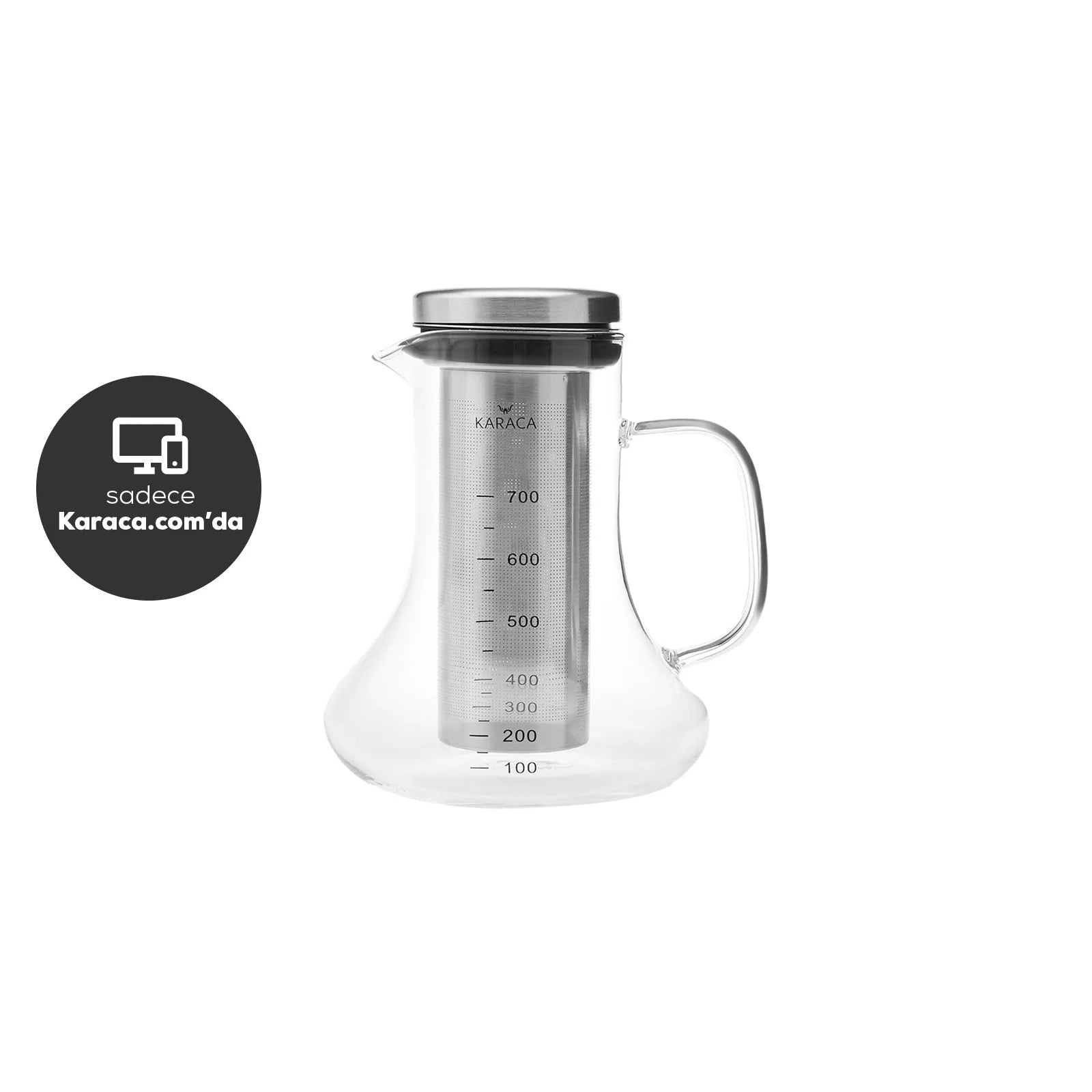 Karaca Azize Cold Brew Coffee Pot 850 Ml 153.03.08.1641 -  Kitchen Appliances | وعاء قهوة كاراجا أزيزي كولد برو 850 مل - ebarza Furniture UAE | Shop Modern Furniture in Abu Dhabi & Dubai - مفروشات ايبازرا في الامارات | تسوق اثاث عصري وديكورات مميزة في دبي وابوظبي