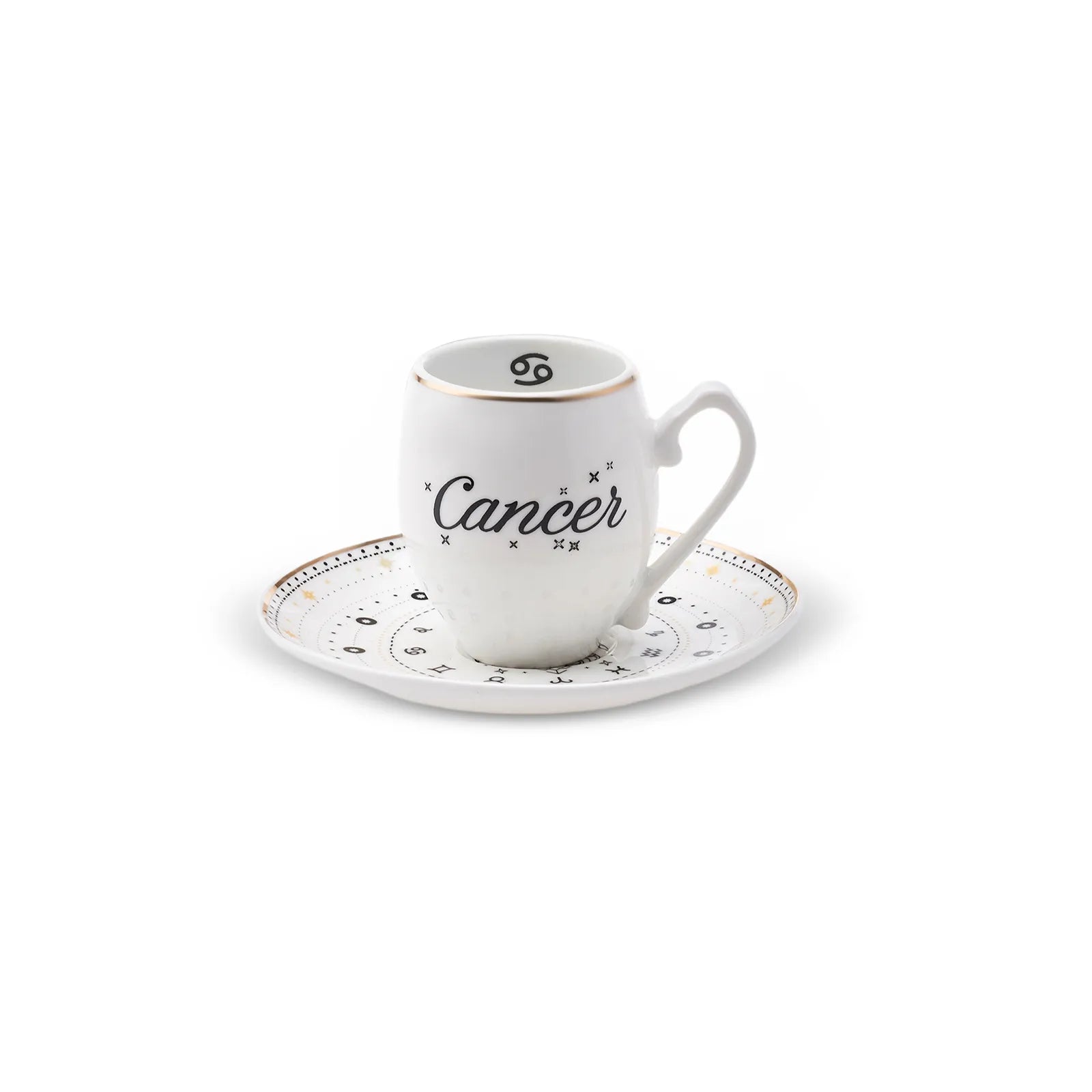 Karaca Cancer Coffee Cup 90 Ml 153.03.06.6903 -  Coffee Sets | كوب قهوة كاراجا للسرطان 90 مل - ebarza Furniture UAE | Shop Modern Furniture in Abu Dhabi & Dubai - مفروشات ايبازرا في الامارات | تسوق اثاث عصري وديكورات مميزة في دبي وابوظبي