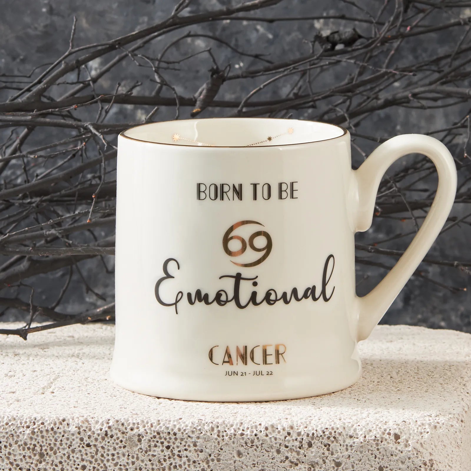 Karaca Cancer Zodiac Cup 153.03.06.5931 -  Mugs | كأس برج السرطان كاراجا - ebarza Furniture UAE | Shop Modern Furniture in Abu Dhabi & Dubai - مفروشات ايبازرا في الامارات | تسوق اثاث عصري وديكورات مميزة في دبي وابوظبي