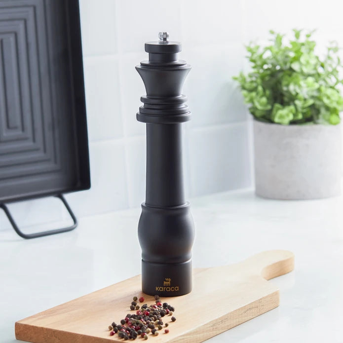 Karaca Chess Shah Spice Mill 27 Cm 153.03.06.7322 -  Spice Sets | مطحنة بهارات الشطرنج كاراجا 27 سم - ebarza Furniture UAE | Shop Modern Furniture in Abu Dhabi & Dubai - مفروشات ايبازرا في الامارات | تسوق اثاث عصري وديكورات مميزة في دبي وابوظبي