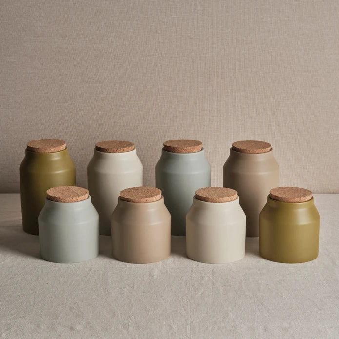 Karaca Cooklife Jar Stoneware Green 500 Ml 153.03.06.2309 -  Spice Sets | كاراجا كوكلايف جار ستون وير جرين 500 م - ebarza Furniture UAE | Shop Modern Furniture in Abu Dhabi & Dubai - مفروشات ايبازرا في الامارات | تسوق اثاث عصري وديكورات مميزة في دبي وابوظبي