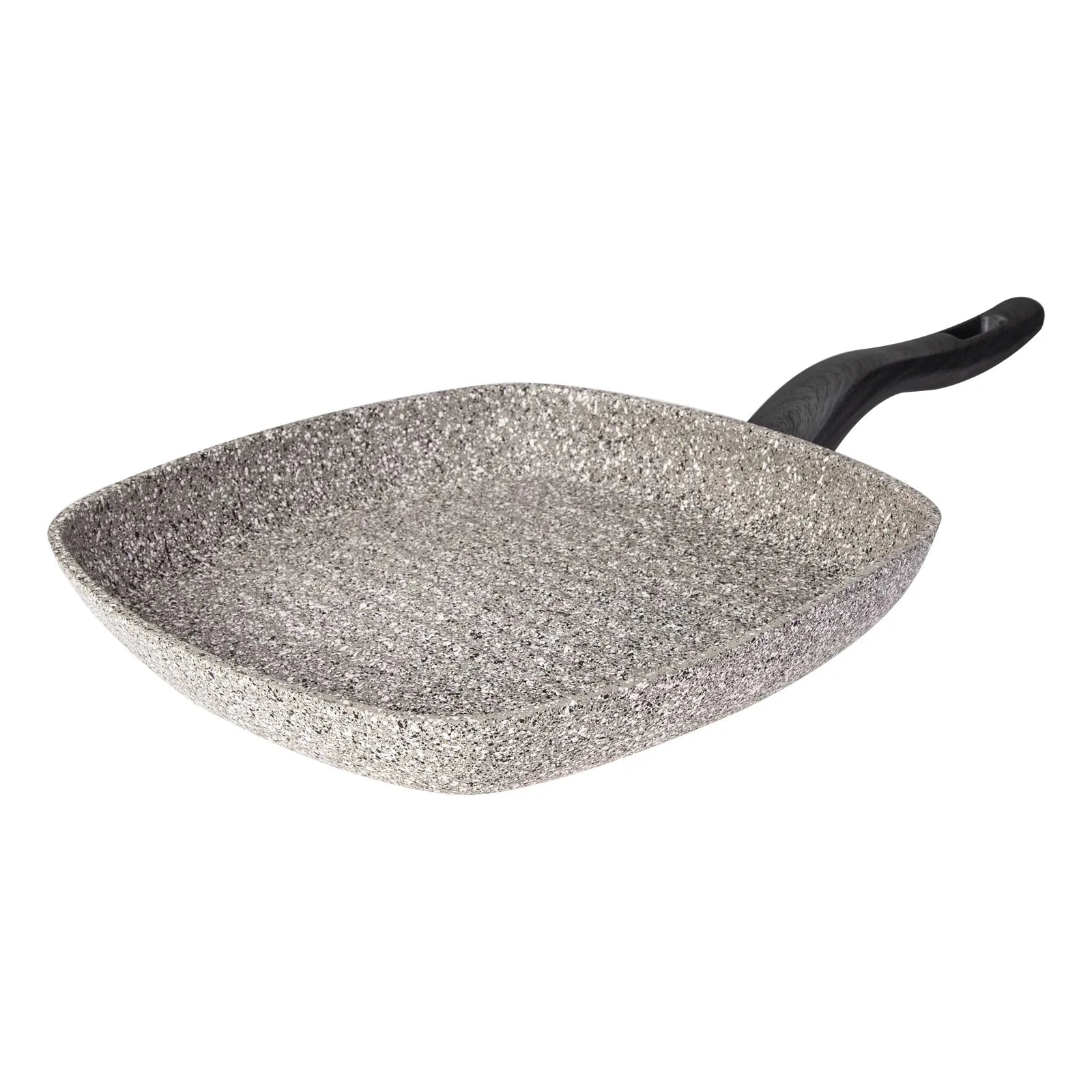 Karaca Dark Silver Bio Granite 28 Cm Grill Pan 153.03.08.0005 -  Cookware Sets | مقلاة شوي كاراجا بيو جرانيت 28 سم باللون الفضي الداكن - ebarza Furniture UAE | Shop Modern Furniture in Abu Dhabi & Dubai - مفروشات ايبازرا في الامارات | تسوق اثاث عصري وديكورات مميزة في دبي وابوظبي