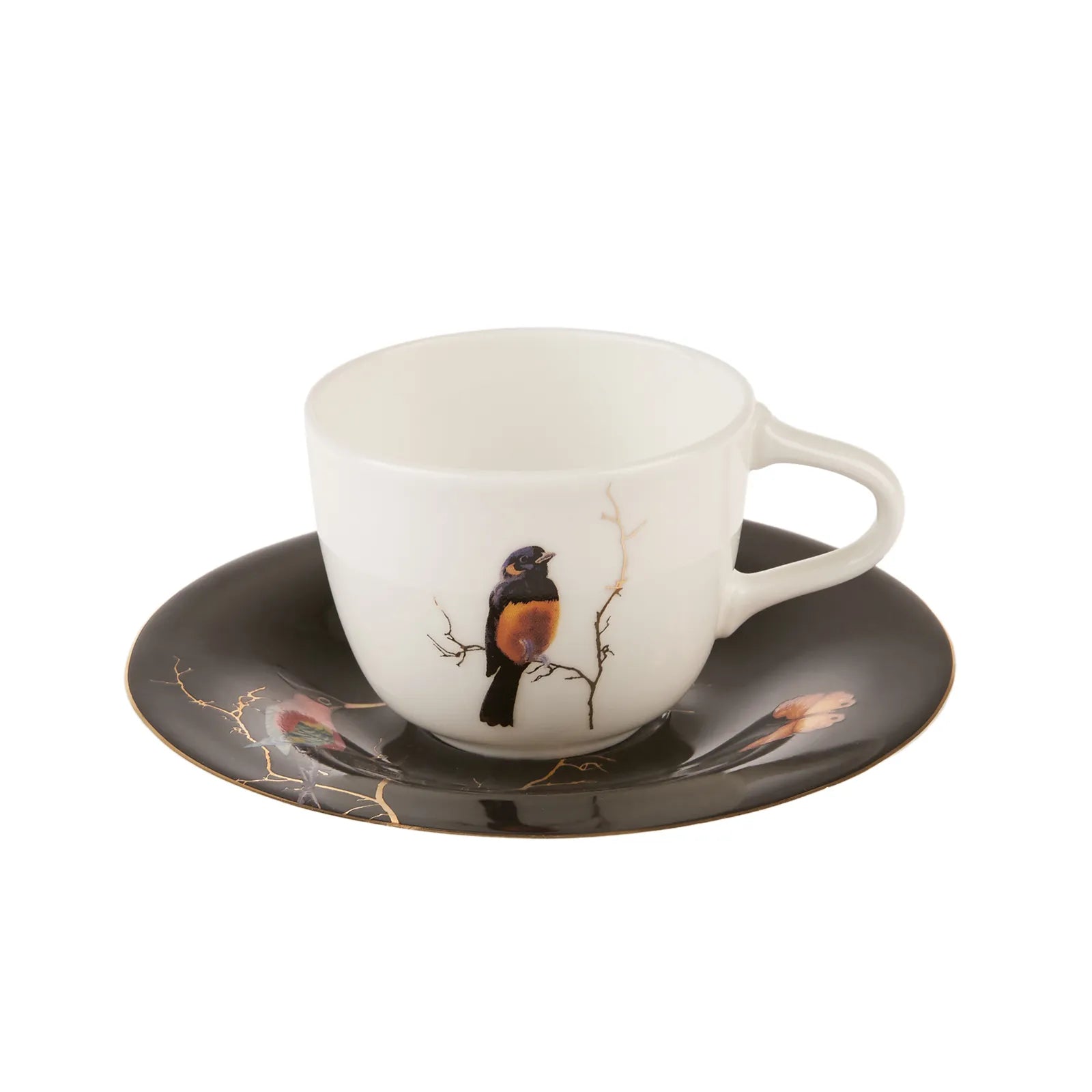 Karaca Fine Pearl Grace Black Set Of 6 Coffee Cups 100 Ml 153.03.06.5078 -  Coffee Sets | كاراجا غرامة اللؤلؤ غريس طقم 6 فناجين قهوة 100 مل - ebarza Furniture UAE | Shop Modern Furniture in Abu Dhabi & Dubai - مفروشات ايبازرا في الامارات | تسوق اثاث عصري وديكورات مميزة في دبي وابوظبي