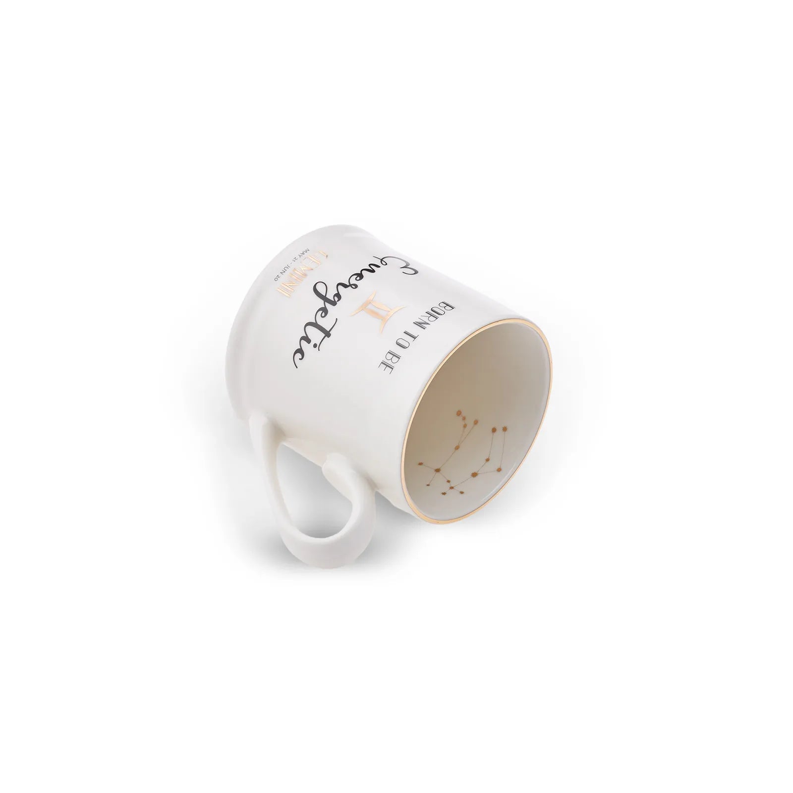 Karaca Gemini Horoscope Mug 153.03.06.5930 -  Mugs | كوب برج الجوزاء كاراجا - ebarza Furniture UAE | Shop Modern Furniture in Abu Dhabi & Dubai - مفروشات ايبازرا في الامارات | تسوق اثاث عصري وديكورات مميزة في دبي وابوظبي