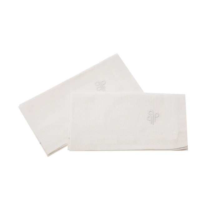 Karaca Home 4 Elements White 2 Piece Napkin 200.18.01.0936 -  Napkins | مناديل كاراجا هوم 4 عناصر بيضاء قطعتان - ebarza Furniture UAE | Shop Modern Furniture in Abu Dhabi & Dubai - مفروشات ايبازرا في الامارات | تسوق اثاث عصري وديكورات مميزة في دبي وابوظبي