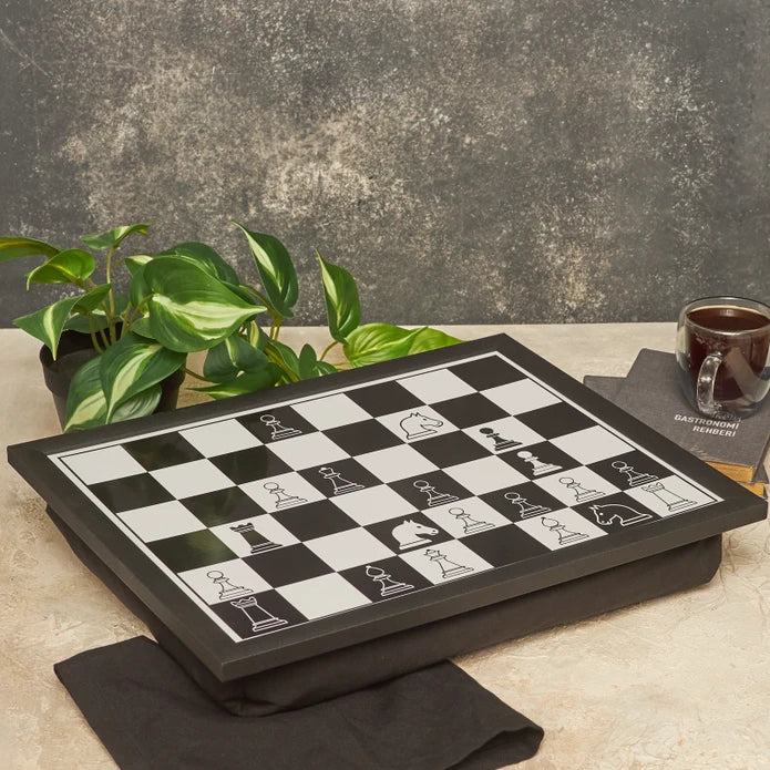 Karaca Home Chess Tray 36X45 Cm 300.21.02.0423 -  Trays | صينية شطرنج كاراجا للمنزل 36*45 سم - ebarza Furniture UAE | Shop Modern Furniture in Abu Dhabi & Dubai - مفروشات ايبازرا في الامارات | تسوق اثاث عصري وديكورات مميزة في دبي وابوظبي