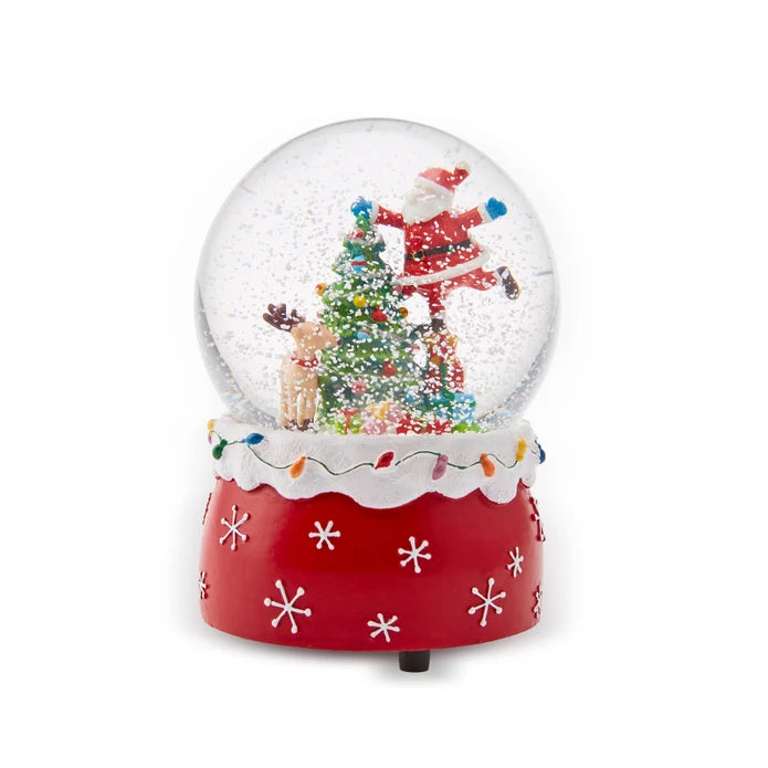 Karaca Home Santa Christmas Snow Globe 300.21.02.0327 -  Home Decor Figurines | كاراجا هوم سانتا عيد الميلاد سنو غلوب - ebarza Furniture UAE | Shop Modern Furniture in Abu Dhabi & Dubai - مفروشات ايبازرا في الامارات | تسوق اثاث عصري وديكورات مميزة في دبي وابوظبي