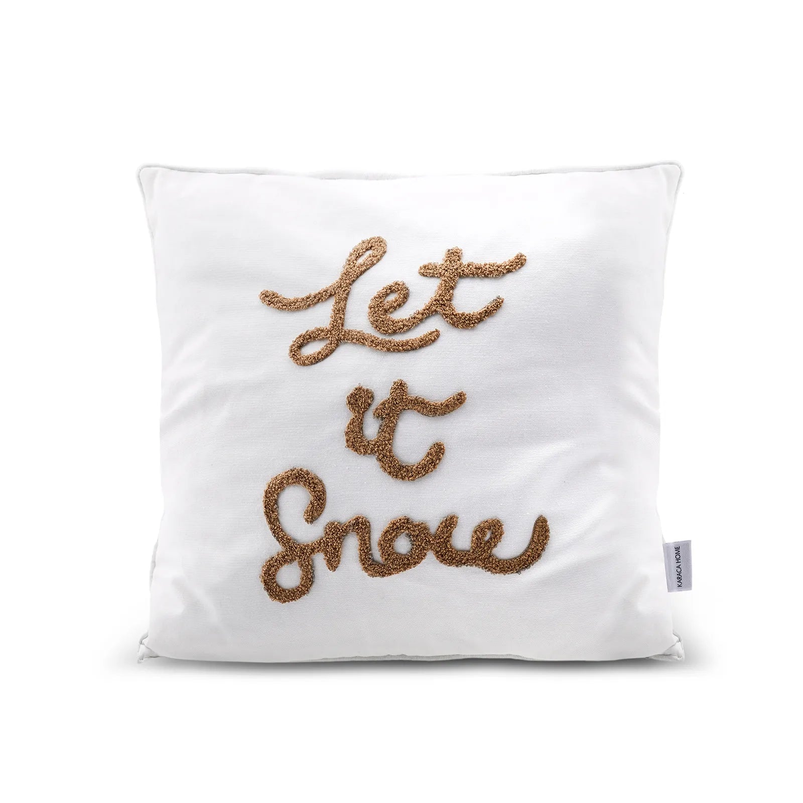 Karaca Home Woodland White Snow Cozy Cushion 45X45 Cm 200.19.01.1024 -  Cushions | وسادة مريحة للثلج الأبيض من كاراجا هوم وودلاند 45*45 سم - ebarza Furniture UAE | Shop Modern Furniture in Abu Dhabi & Dubai - مفروشات ايبازرا في الامارات | تسوق اثاث عصري وديكورات مميزة في دبي وابوظبي