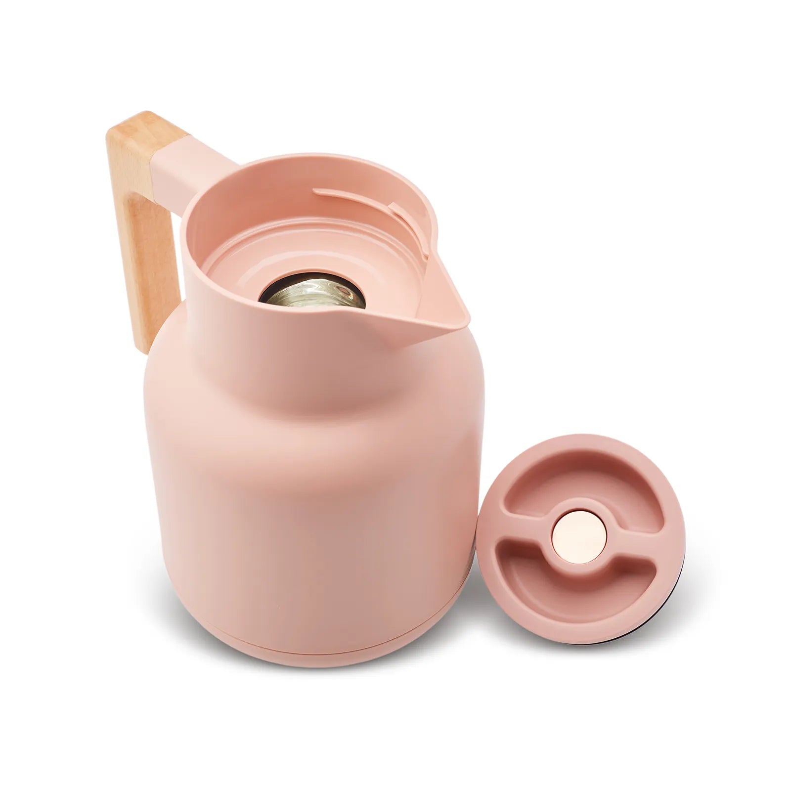 Karaca Monic Pink Thermos 1 Lt 153.03.06.5671 -  Coffee and Tea Pots | ترمس كاراجا مونيك بينك 1 لتر - ebarza Furniture UAE | Shop Modern Furniture in Abu Dhabi & Dubai - مفروشات ايبازرا في الامارات | تسوق اثاث عصري وديكورات مميزة في دبي وابوظبي