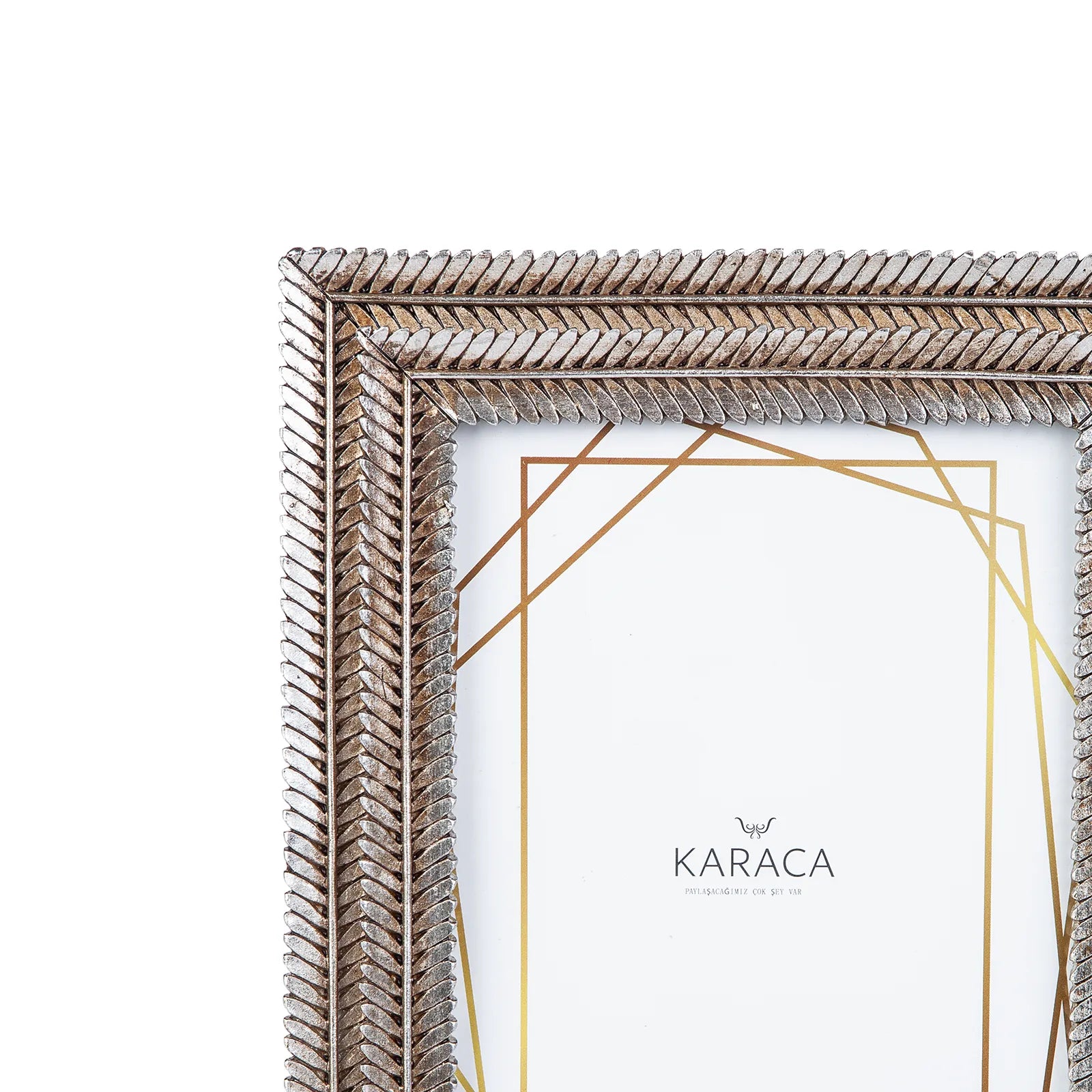 Karaca Nova Spin Photo Frame 13X18 Cm 153.20.01.0302 -  Photo Frames | كاراجا نوفا برواز صور دوار 13*18 سم - ebarza Furniture UAE | Shop Modern Furniture in Abu Dhabi & Dubai - مفروشات ايبازرا في الامارات | تسوق اثاث عصري وديكورات مميزة في دبي وابوظبي