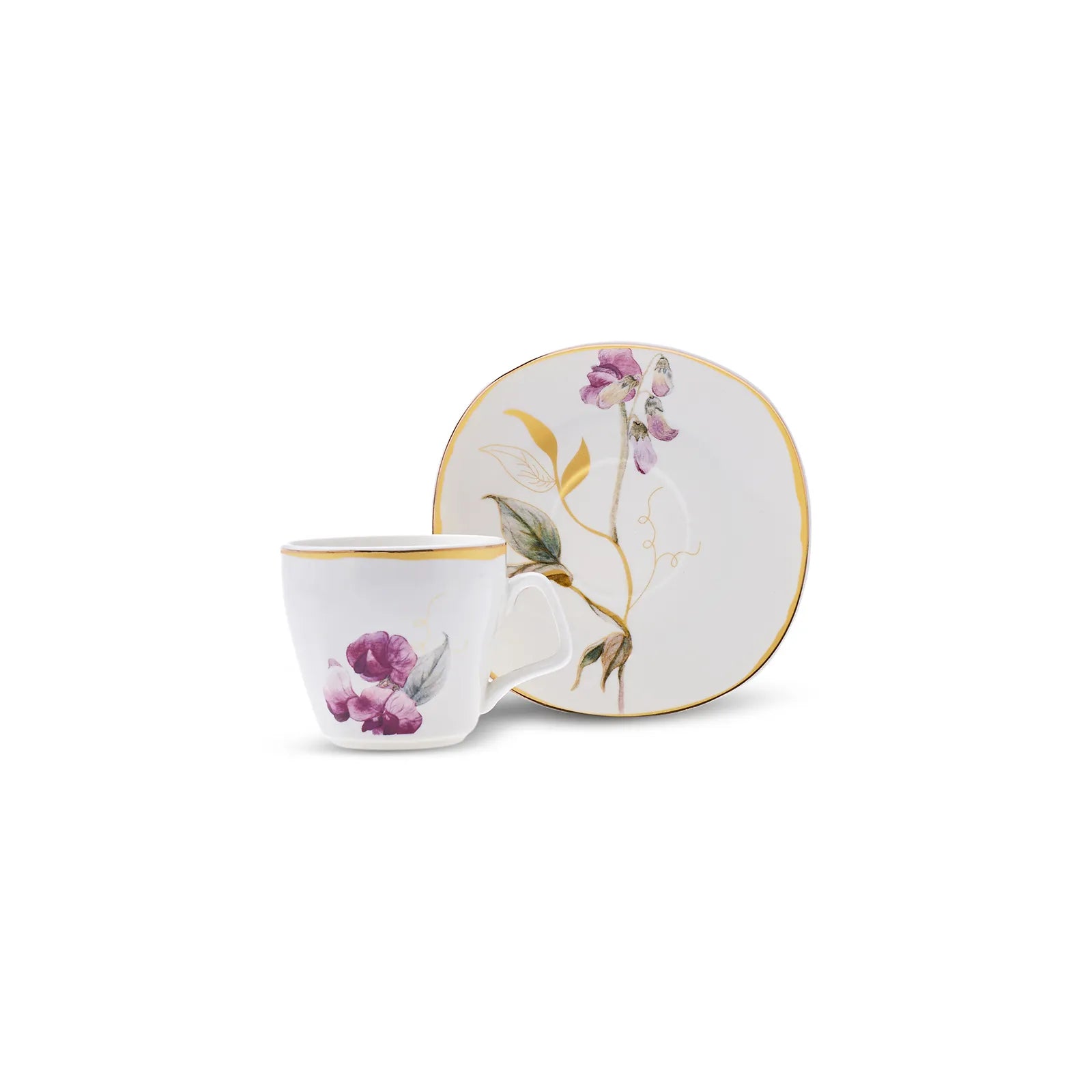 Karaca Revive Set Of 6 Tea Cups 200 Ml 153.03.06.6225 -  Tea Sets | كاراجا ريفايف مجموعة 6 أكواب شاي 200 مل - ebarza Furniture UAE | Shop Modern Furniture in Abu Dhabi & Dubai - مفروشات ايبازرا في الامارات | تسوق اثاث عصري وديكورات مميزة في دبي وابوظبي