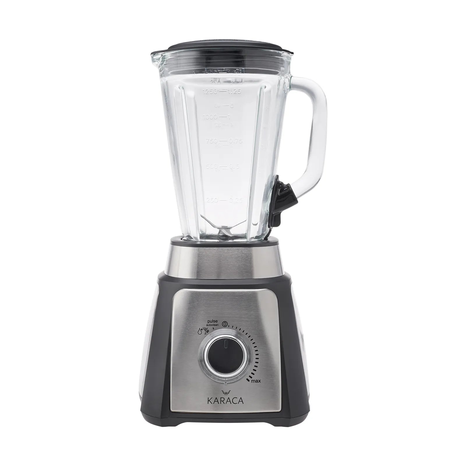 Karaca Shaker Inox Smoothie Blender 5001 153.01.06.5011 -  Kitchen Appliances | خلاط عصير كاراجا شاكر إينوكس 5001 - ebarza Furniture UAE | Shop Modern Furniture in Abu Dhabi & Dubai - مفروشات ايبازرا في الامارات | تسوق اثاث عصري وديكورات مميزة في دبي وابوظبي