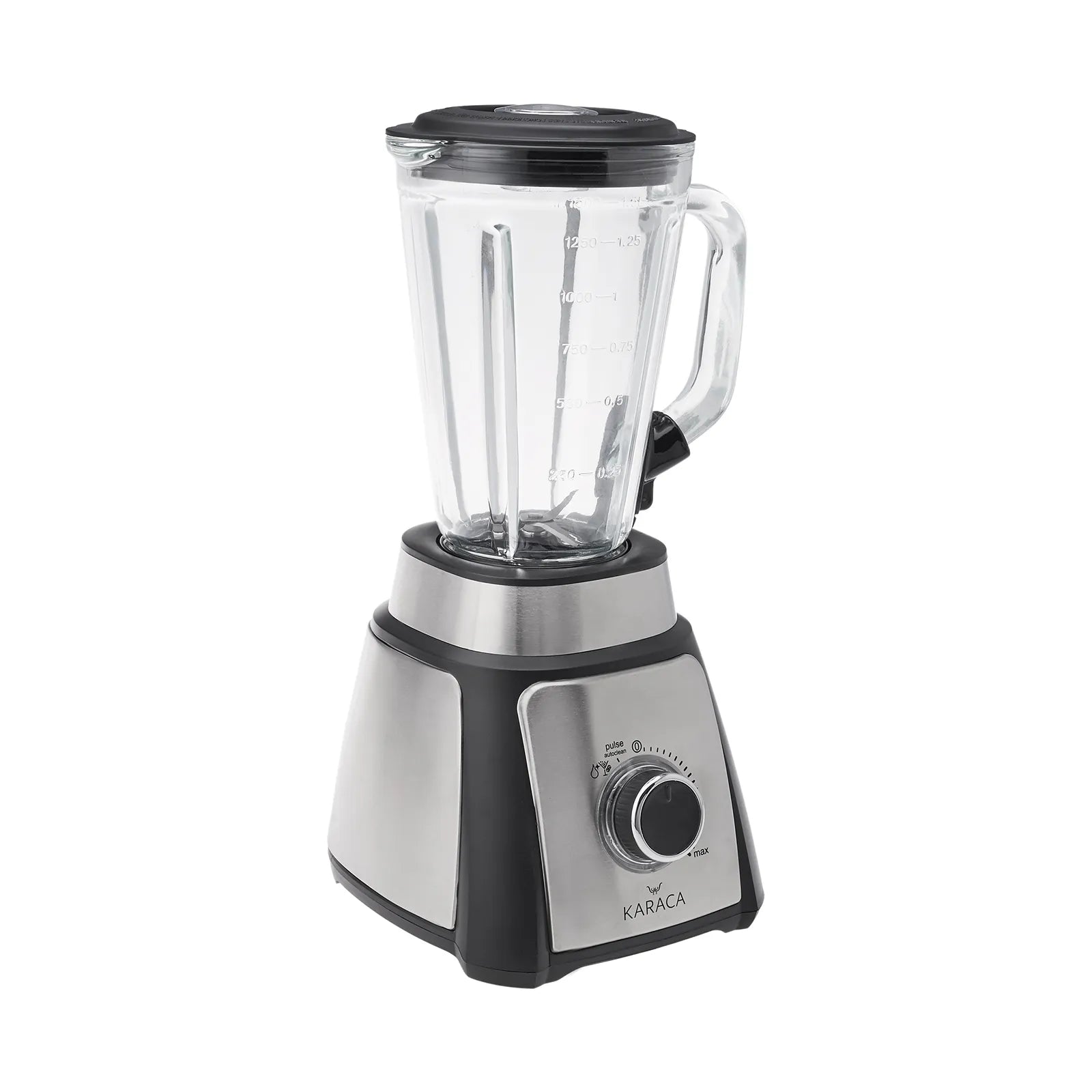 Karaca Shaker Inox Smoothie Blender 5001 153.01.06.5011 -  Kitchen Appliances | خلاط عصير كاراجا شاكر إينوكس 5001 - ebarza Furniture UAE | Shop Modern Furniture in Abu Dhabi & Dubai - مفروشات ايبازرا في الامارات | تسوق اثاث عصري وديكورات مميزة في دبي وابوظبي