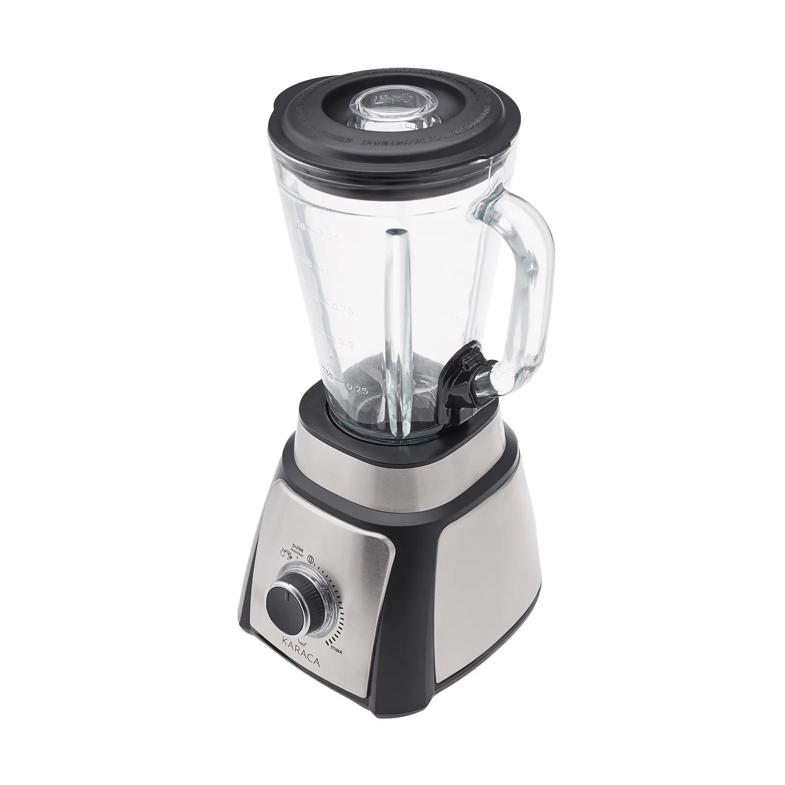 Karaca Shaker Inox Smoothie Blender 5001 153.01.06.5011 -  Kitchen Appliances | خلاط عصير كاراجا شاكر إينوكس 5001 - ebarza Furniture UAE | Shop Modern Furniture in Abu Dhabi & Dubai - مفروشات ايبازرا في الامارات | تسوق اثاث عصري وديكورات مميزة في دبي وابوظبي