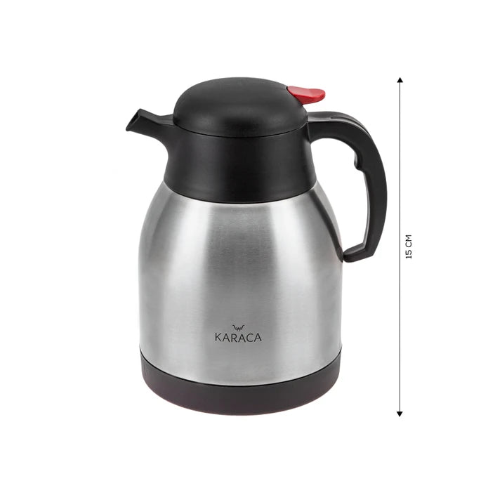 Karaca Tantum Thermos 1.5 Lt 153.03.08.0240 -  Coffee and Tea Pots | ترمس كاراجا تانتوم 1.5 لتر - ebarza Furniture UAE | Shop Modern Furniture in Abu Dhabi & Dubai - مفروشات ايبازرا في الامارات | تسوق اثاث عصري وديكورات مميزة في دبي وابوظبي