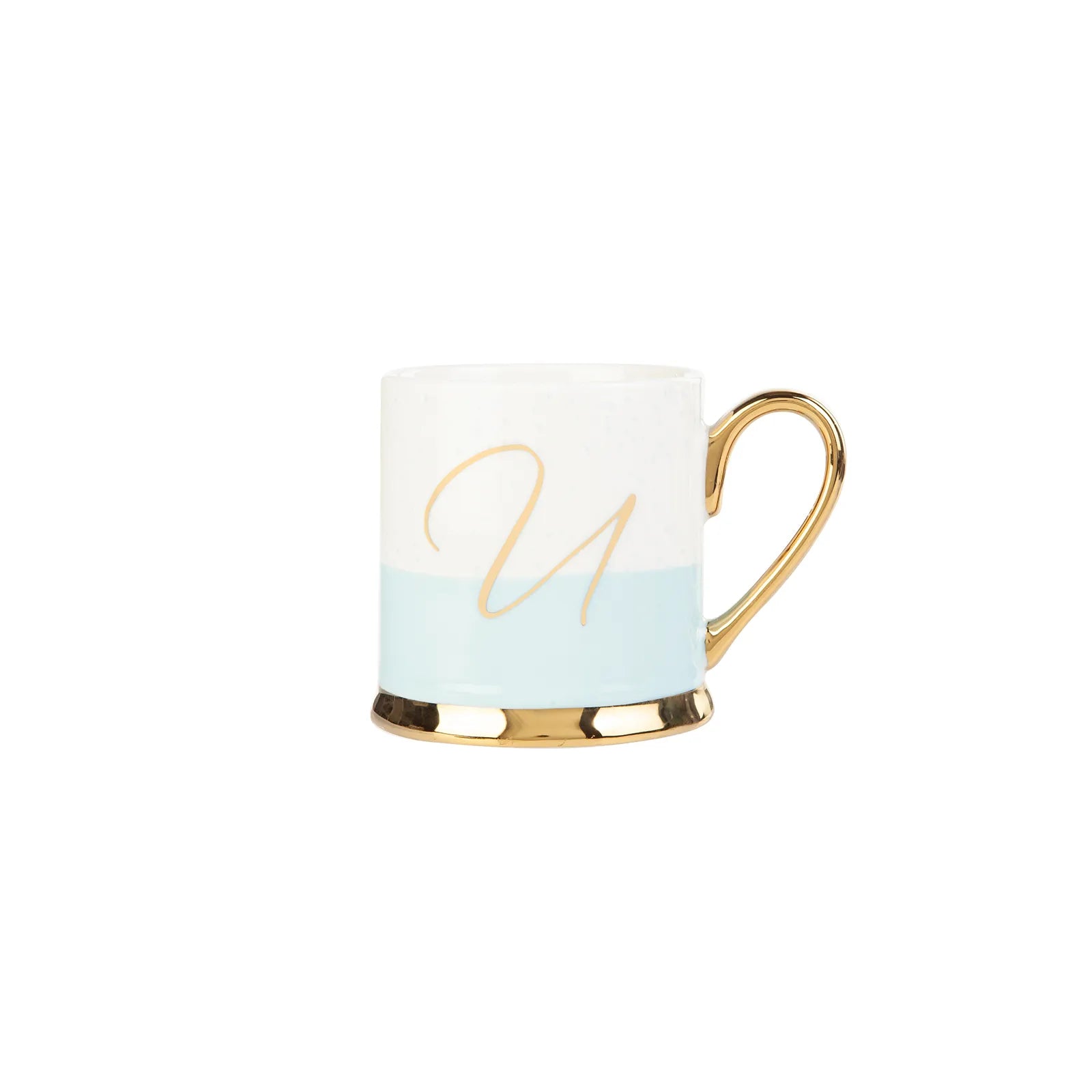 Karaca U Letter Mug 153.03.06.1627 -  Mugs | كوب حرف U من كاراجا - ebarza Furniture UAE | Shop Modern Furniture in Abu Dhabi & Dubai - مفروشات ايبازرا في الامارات | تسوق اثاث عصري وديكورات مميزة في دبي وابوظبي