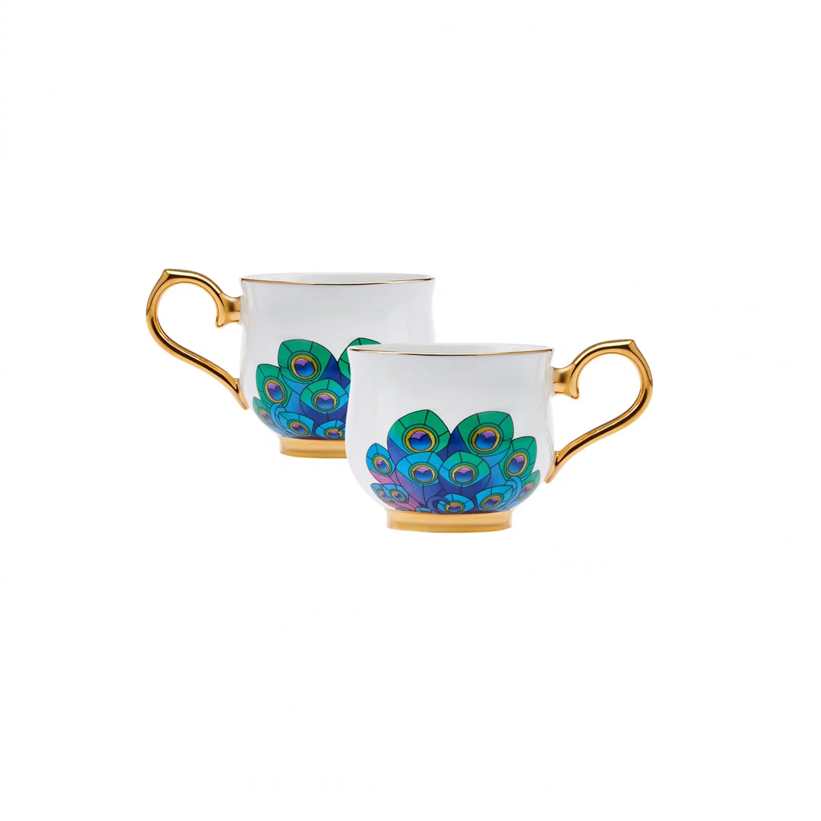 Karaca X Çırağan Palace Shop Set Of 2 Coffee Cups 90 Ml 153.03.06.7550 -  Coffee Sets | طقم فناجين قهوة كاراجا اكس سيراجان بالاس ، 90 مل - ebarza Furniture UAE | Shop Modern Furniture in Abu Dhabi & Dubai - مفروشات ايبازرا في الامارات | تسوق اثاث عصري وديكورات مميزة في دبي وابوظبي