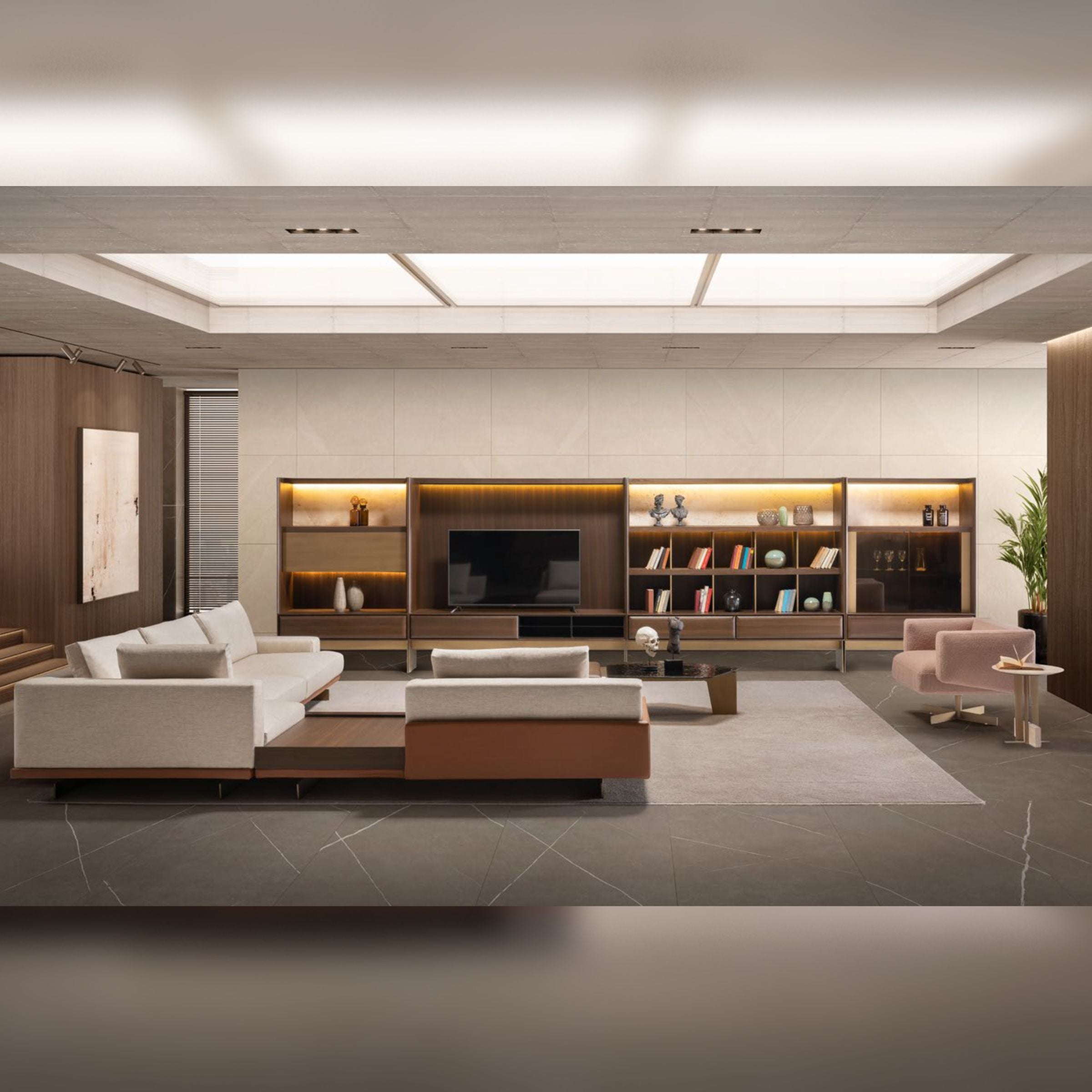 Era Wall Unit Tv Block Era-Walltv -  TV Units - ebarza Furniture UAE | Shop Modern Furniture in Abu Dhabi & Dubai - مفروشات ايبازرا في الامارات | تسوق اثاث عصري وديكورات مميزة في دبي وابوظبي