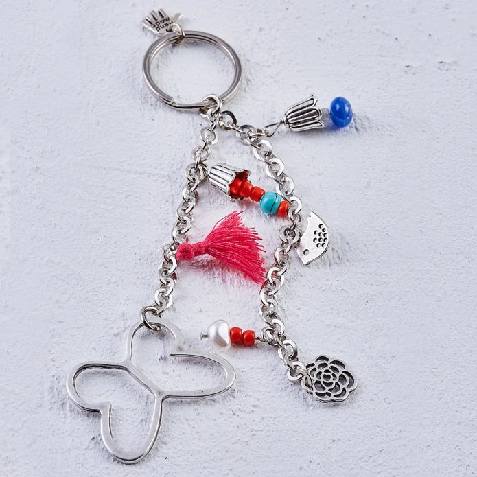 Karaca Handmade   Keychain 153.19.01.1482 -  Keychains | ميدالية مفاتيح كاراجا صناعه يدوية - ebarza Furniture UAE | Shop Modern Furniture in Abu Dhabi & Dubai - مفروشات ايبازرا في الامارات | تسوق اثاث عصري وديكورات مميزة في دبي وابوظبي