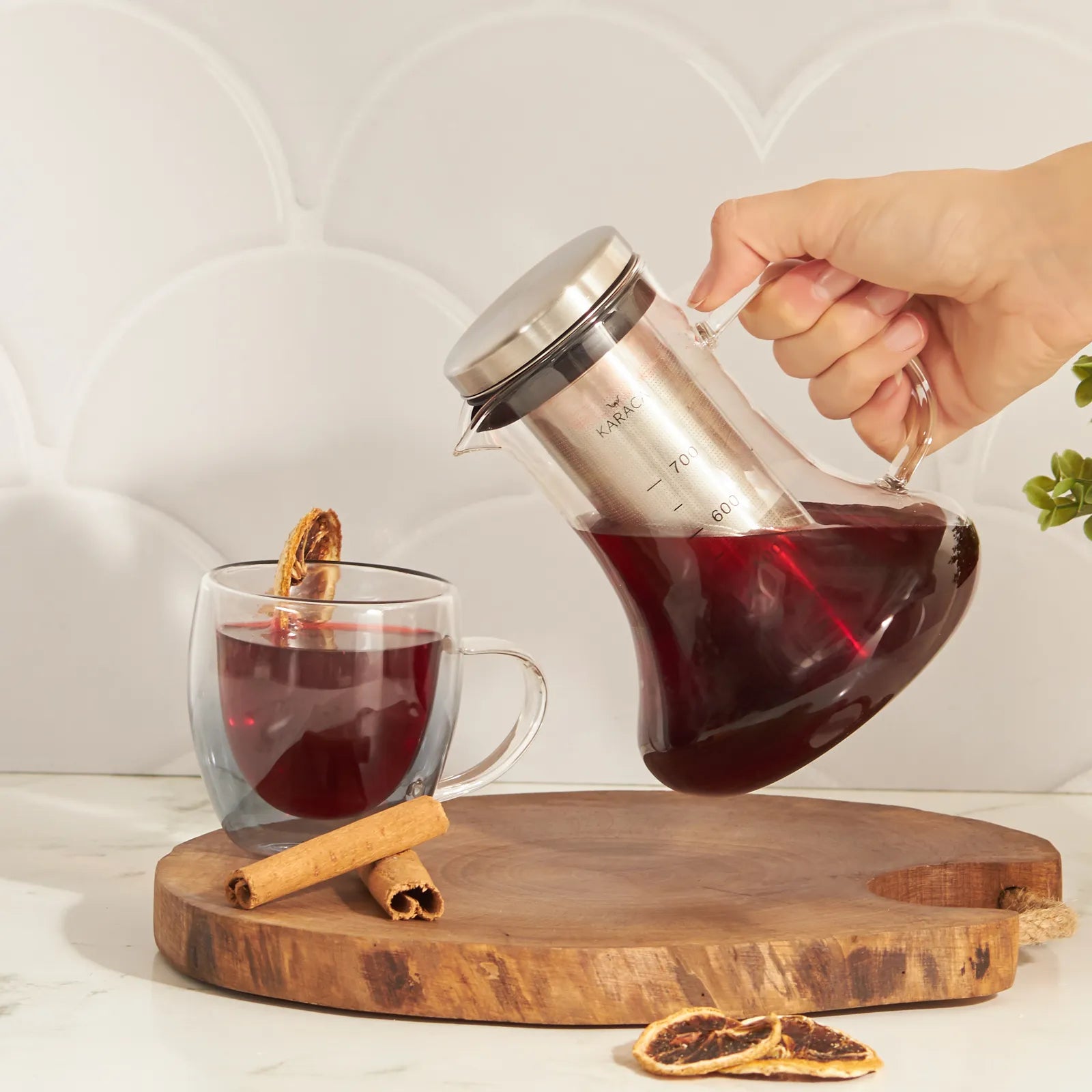 Karaca Azize Cold Brew Coffee Pot 850 Ml 153.03.08.1641 -  Kitchen Appliances - ebarza Furniture UAE | Shop Modern Furniture in Abu Dhabi & Dubai - مفروشات ايبازرا في الامارات | تسوق اثاث عصري وديكورات مميزة في دبي وابوظبي