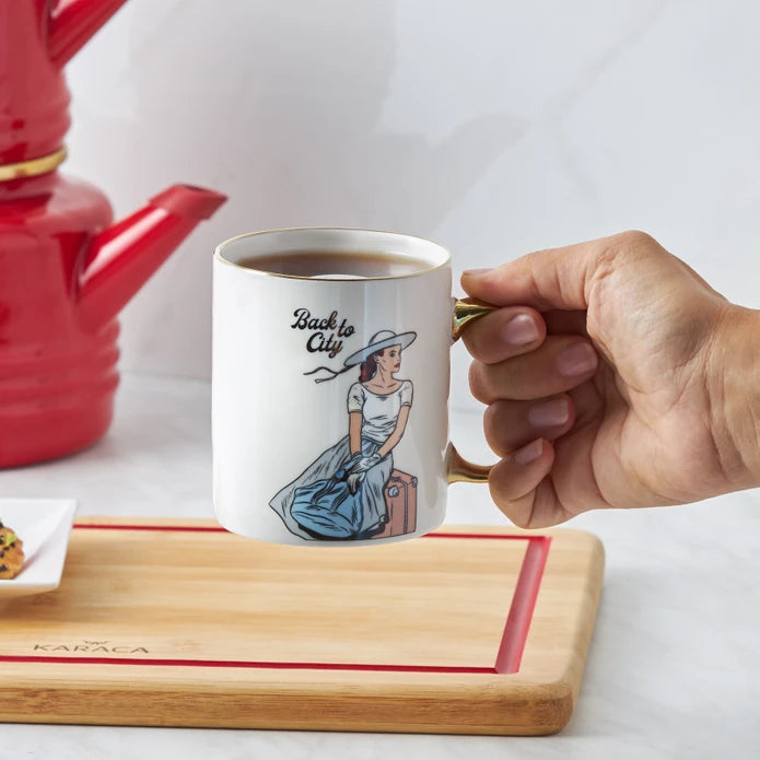 Karaca Back To City Cup 153.03.06.5689 -  Mugs - ebarza Furniture UAE | Shop Modern Furniture in Abu Dhabi & Dubai - مفروشات ايبازرا في الامارات | تسوق اثاث عصري وديكورات مميزة في دبي وابوظبي