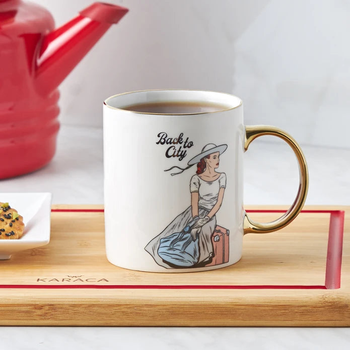 Karaca Back To City Cup 153.03.06.5689 -  Mugs - ebarza Furniture UAE | Shop Modern Furniture in Abu Dhabi & Dubai - مفروشات ايبازرا في الامارات | تسوق اثاث عصري وديكورات مميزة في دبي وابوظبي