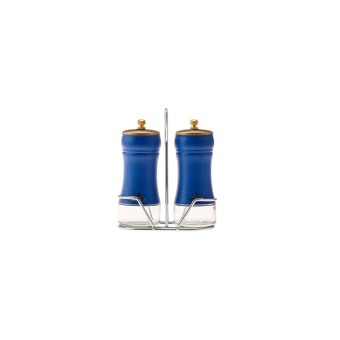 Karaca Blue Berry Salt And Pepper Shaker 153.03.06.8997 -  Spice Sets - ebarza Furniture UAE | Shop Modern Furniture in Abu Dhabi & Dubai - مفروشات ايبازرا في الامارات | تسوق اثاث عصري وديكورات مميزة في دبي وابوظبي