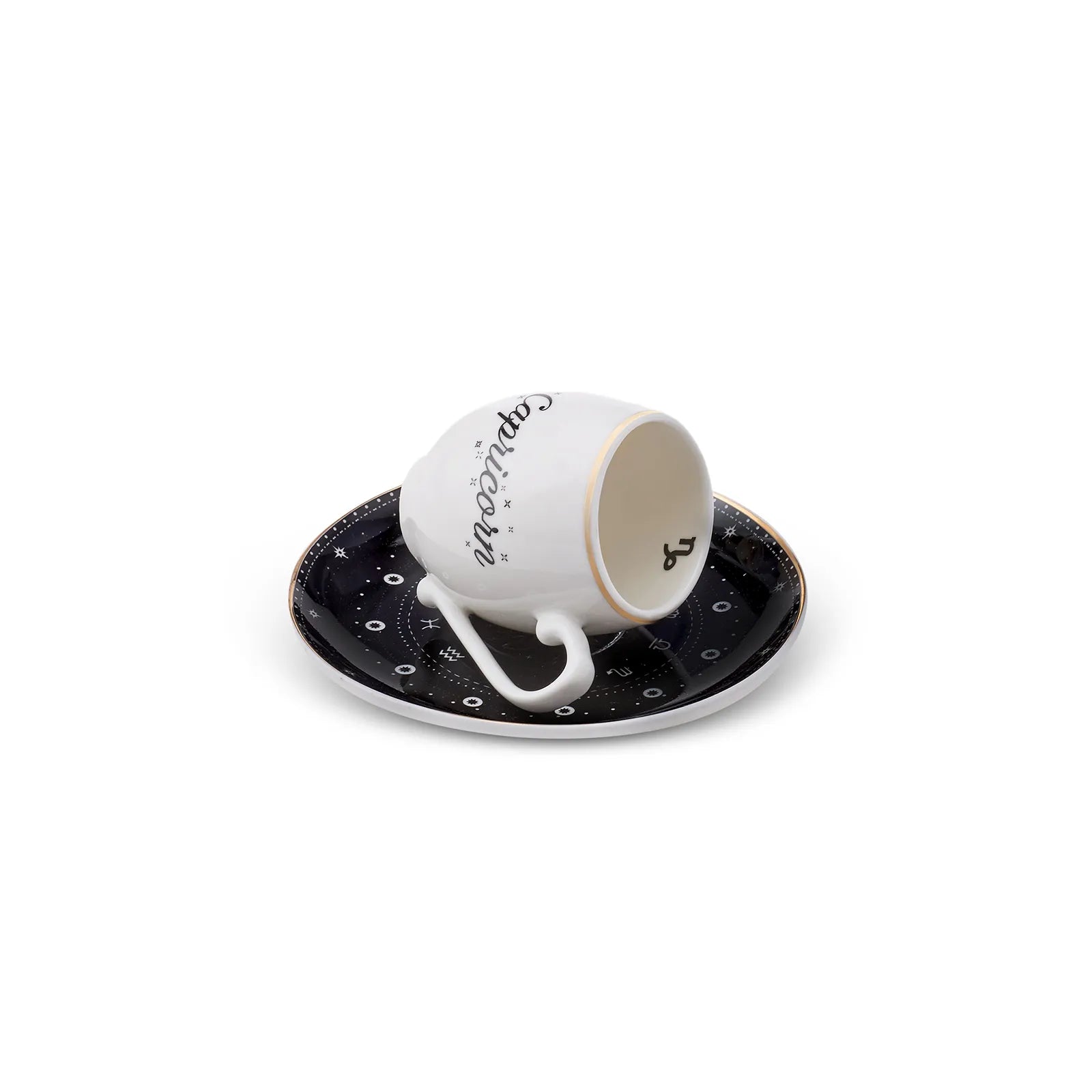 Karaca Capricorn Coffee Cup 90 Ml 153.03.06.6897 -  Coffee Sets - ebarza Furniture UAE | Shop Modern Furniture in Abu Dhabi & Dubai - مفروشات ايبازرا في الامارات | تسوق اثاث عصري وديكورات مميزة في دبي وابوظبي