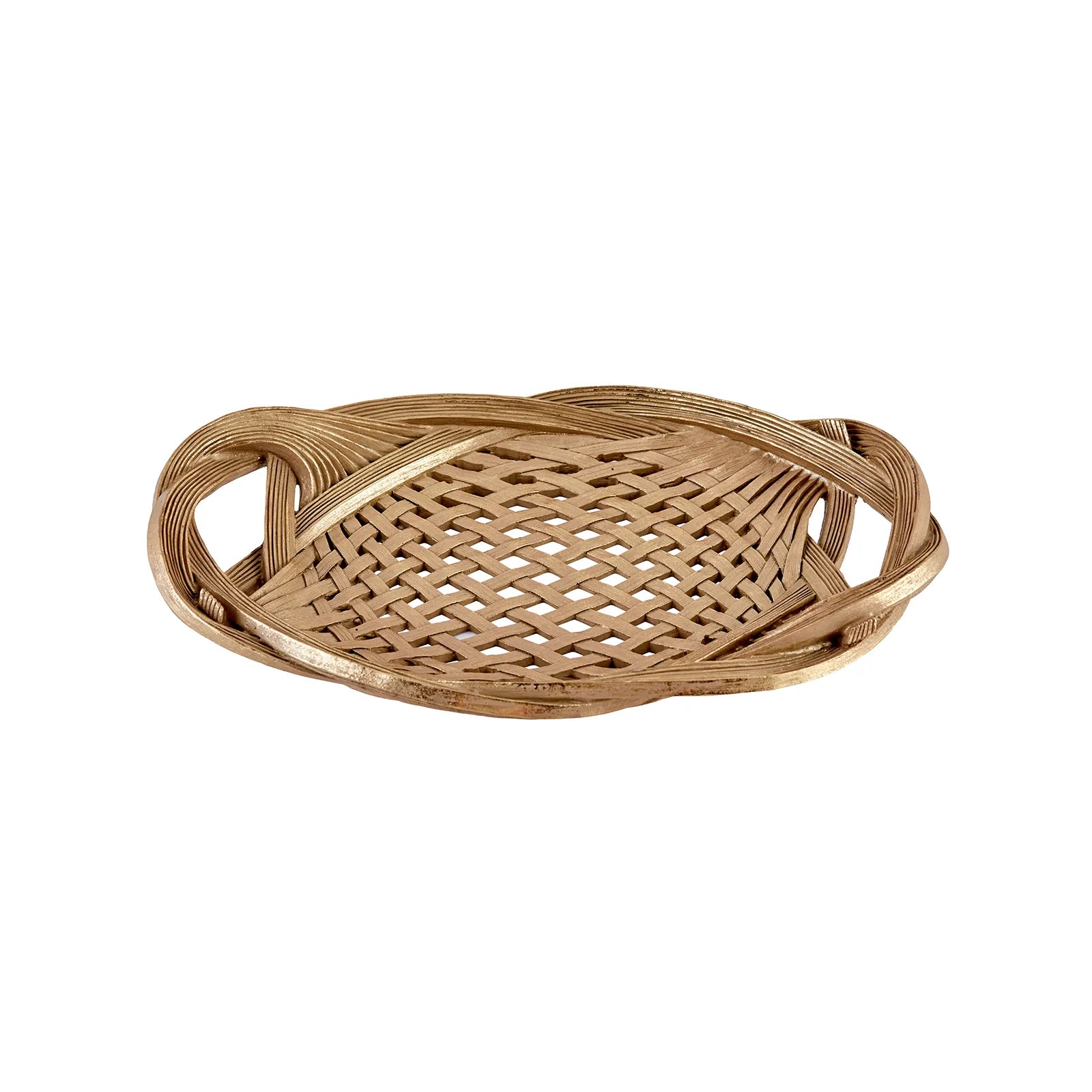 Karaca Eva Basket Tray 153.19.01.1374 -  Trays - ebarza Furniture UAE | Shop Modern Furniture in Abu Dhabi & Dubai - مفروشات ايبازرا في الامارات | تسوق اثاث عصري وديكورات مميزة في دبي وابوظبي