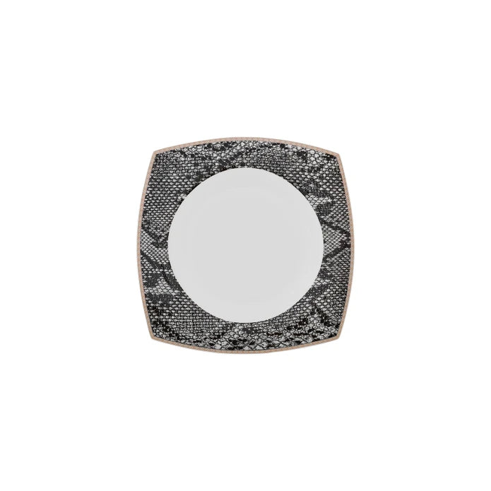 Karaca Fine Pearl Şahmeran 26 Pieces Square Breakfast Set For 6 Persons 153.03.08.2624 -  Dinnerware Sets - ebarza Furniture UAE | Shop Modern Furniture in Abu Dhabi & Dubai - مفروشات ايبازرا في الامارات | تسوق اثاث عصري وديكورات مميزة في دبي وابوظبي