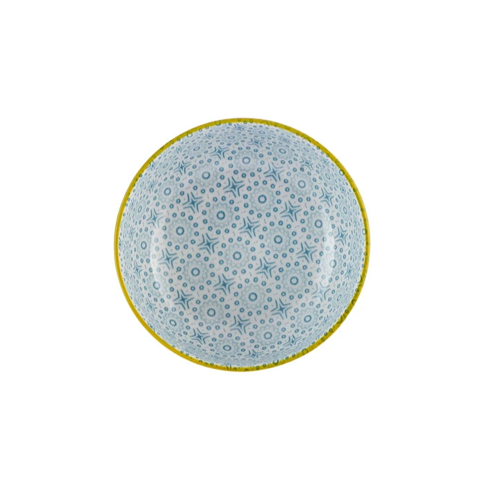 Karaca Floral Blue Round Cookie Bowl 10 cm 153.03.08.2972 -  Bowls - ebarza Furniture UAE | Shop Modern Furniture in Abu Dhabi & Dubai - مفروشات ايبازرا في الامارات | تسوق اثاث عصري وديكورات مميزة في دبي وابوظبي