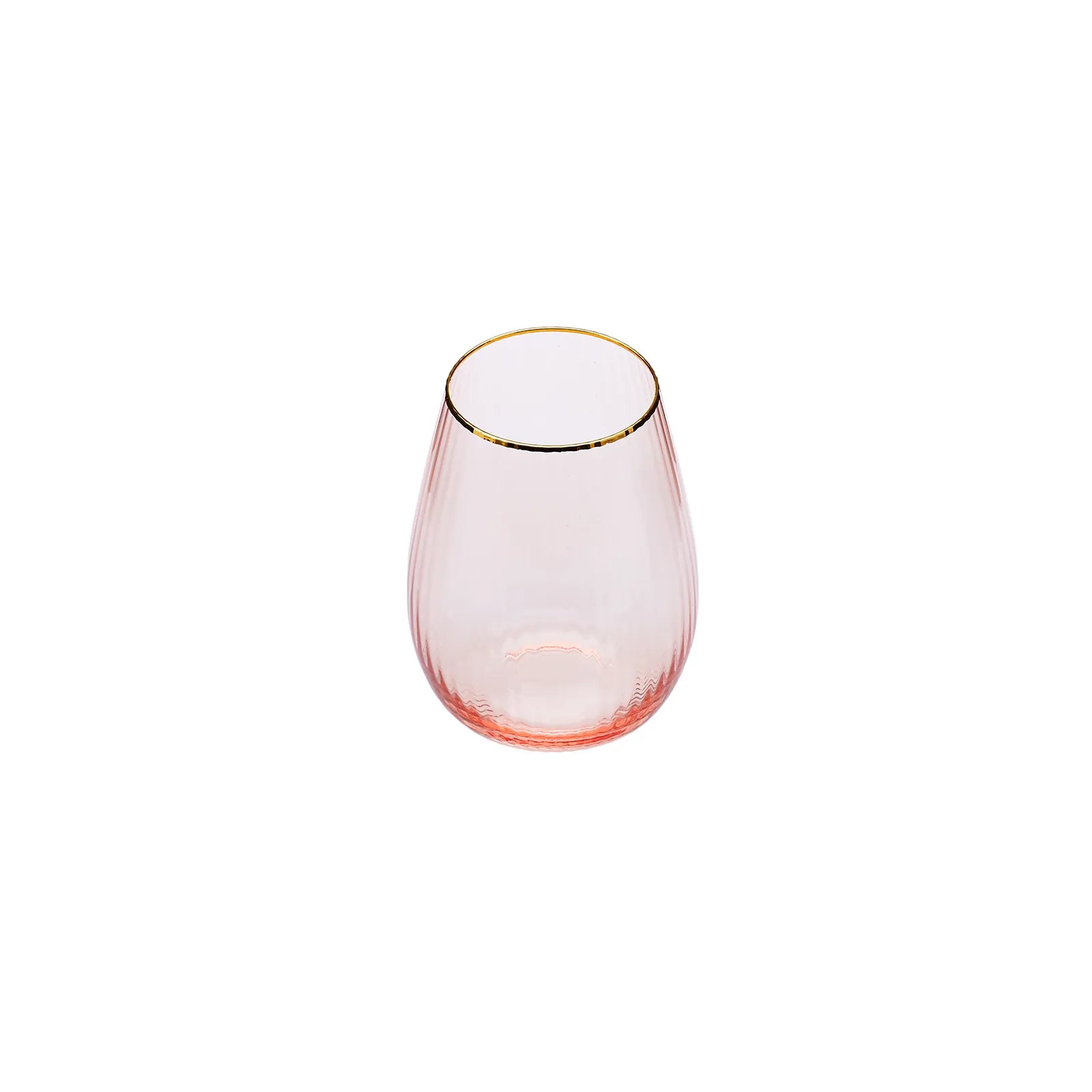 Karaca Gemma Water Glass Salmon 550 Ml 153.03.08.1573 -  Drinkware - ebarza Furniture UAE | Shop Modern Furniture in Abu Dhabi & Dubai - مفروشات ايبازرا في الامارات | تسوق اثاث عصري وديكورات مميزة في دبي وابوظبي