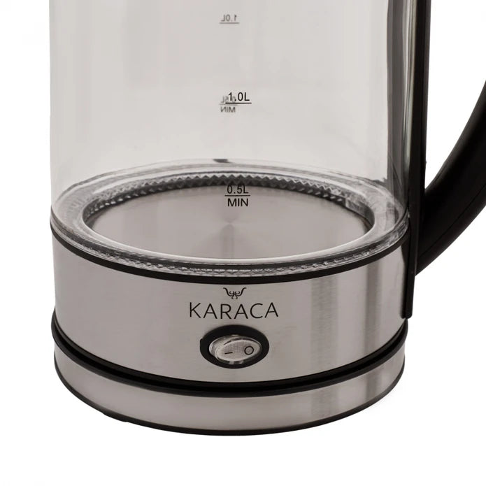 Karaca Glass Herbal Tea Maker With Led Lighting Inox 2202 153.01.06.1780/153.01.06.4887 -  Kitchen Appliances - ebarza Furniture UAE | Shop Modern Furniture in Abu Dhabi & Dubai - مفروشات ايبازرا في الامارات | تسوق اثاث عصري وديكورات مميزة في دبي وابوظبي