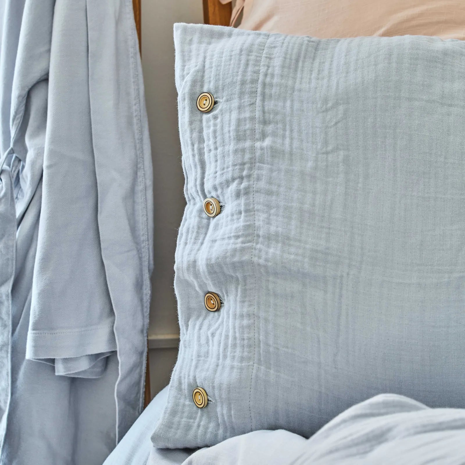 Karaca Home 4 Element Blue 100% Cotton Double Bedspread 200.18.01.0696 -  Bedding - ebarza Furniture UAE | Shop Modern Furniture in Abu Dhabi & Dubai - مفروشات ايبازرا في الامارات | تسوق اثاث عصري وديكورات مميزة في دبي وابوظبي