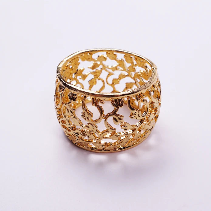 Karaca Home Glamor 12 Pcs Napkin Ring 300.21.02.0603 -  Napkin Rings - ebarza Furniture UAE | Shop Modern Furniture in Abu Dhabi & Dubai - مفروشات ايبازرا في الامارات | تسوق اثاث عصري وديكورات مميزة في دبي وابوظبي