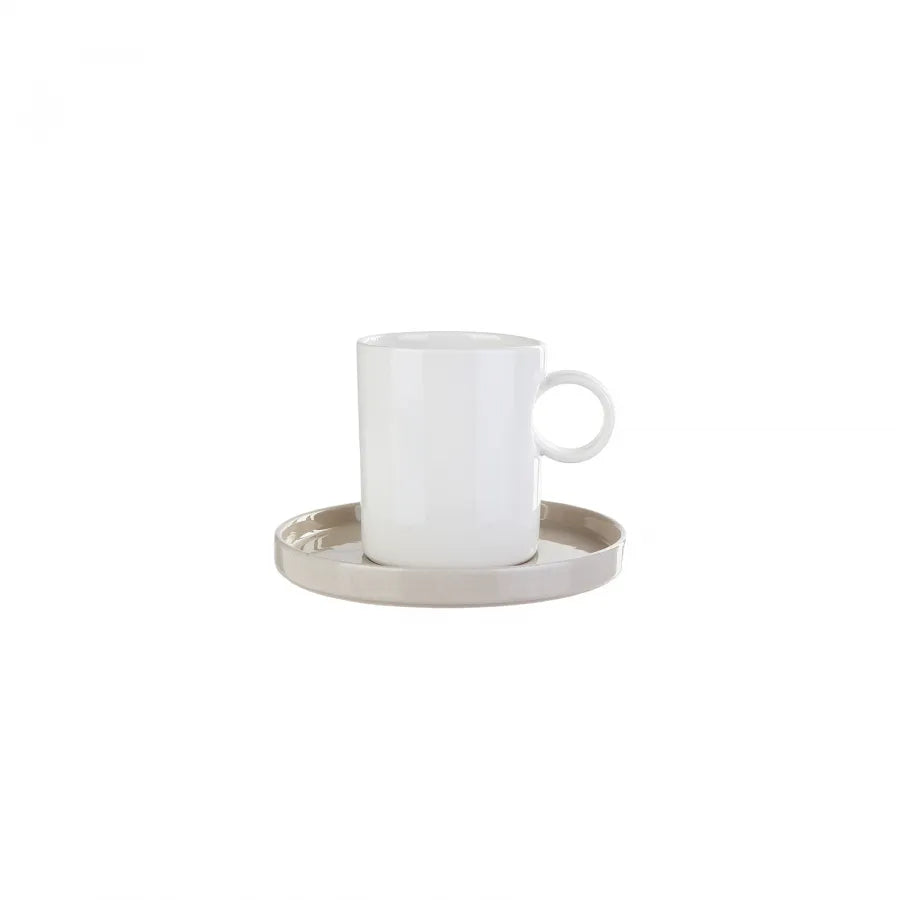 Karaca Hussein Chalayan Poly 28 Pieces 6 Person Porcelain Breakfast/Serving Set 153.03.06.1405 -  Breakfast Sets - ebarza Furniture UAE | Shop Modern Furniture in Abu Dhabi & Dubai - مفروشات ايبازرا في الامارات | تسوق اثاث عصري وديكورات مميزة في دبي وابوظبي